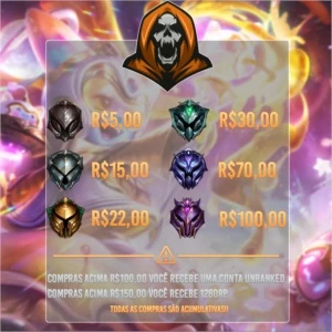 😈 EVIL JOBS 😈 ELOJOB, DUOBOOST, CONTA UNRANKED. - League of Legends LOL