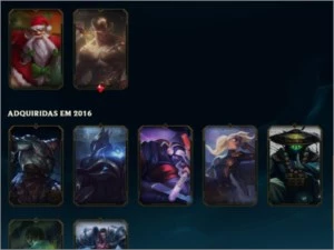 conta ouro 1 52% win rate - League of Legends LOL