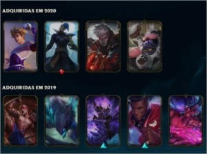 conta ouro 1 52% win rate - League of Legends LOL