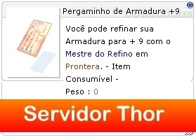 Ragnarok Thor Pergaminho de Armadura +9 - Ragnarok Online