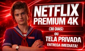 Netflix 4k Compartilhada [BRINDE HBO MAX] - 30 Dias - Assina - Assinaturas e Premium