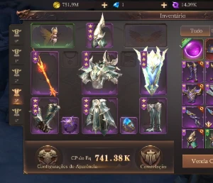 Mu Dark Epoch Mage AGI 11,3mi CP - MU Online