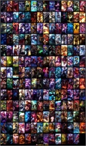 Conta league of legends + de 170 skins prata 4 borda ouro LOL