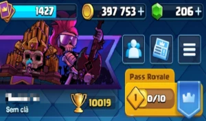 Conta De Clash Royale 8 Anos + Conta De Clash Of Clans Cv11!