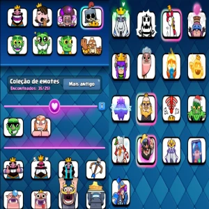 Conta De Clash Royale 8 Anos + Conta De Clash Of Clans Cv11!
