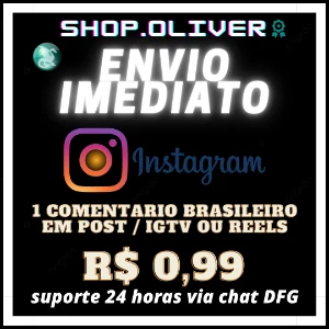 Comentários Brasileiros no Instagram CUSTOMIZÀVEIS - Redes Sociais
