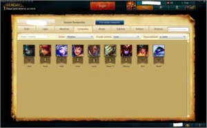 Conta de LOL SMURF - Nível 30 - League of Legends