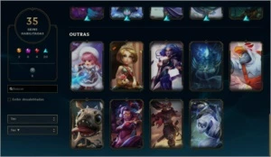 Conta League of Legends Platina IV LOL