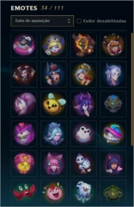 Conta League of Legends Platina IV LOL
