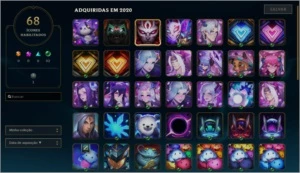 Conta League of Legends Platina IV LOL