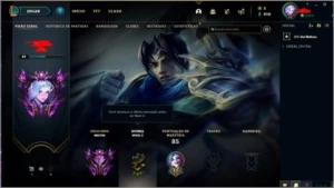 conta mestre - League of Legends LOL