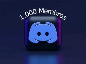 1K MEMBROS PARA DISCORD - Redes Sociais