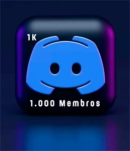 1K MEMBROS PARA DISCORD - Redes Sociais