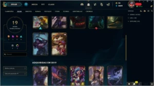 CONTA PLATINA 1 NA MD5 - League of Legends LOL
