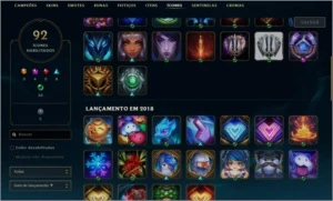 CONTA PLATINA 1 NA MD5 - League of Legends LOL