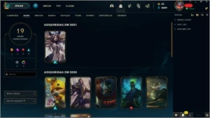 CONTA PLATINA 1 NA MD5 - League of Legends LOL