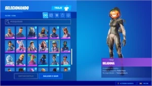 Conta de Fortnite pra sair rapido