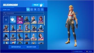 Conta de Fortnite pra sair rapido