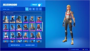 Conta de Fortnite pra sair rapido