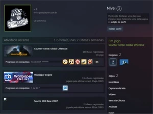 Conta Smuft PRATA com PRIME CS:GO (Entrega automática) - Counter Strike