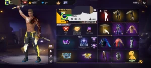 Conta de FF gemada - Free Fire
