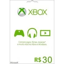 Microsoft Gift Card R$ 30 - Xbox Live Brasil