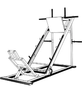 Projeto Aparelho De Academia Leg Press 45° Completo + Bônus