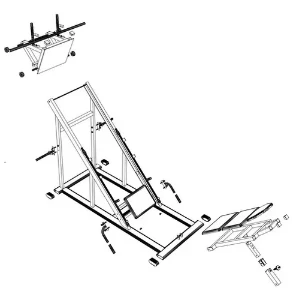 Projeto Aparelho De Academia Leg Press 45° Completo + Bônus - Outros