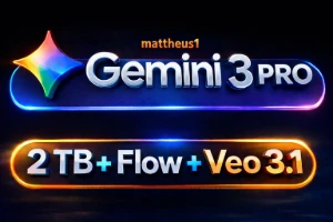 Gemini 3 Pro [30 Dias|Entrega Rápida|Menor Preço!] - Assinaturas e Premium
