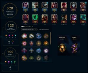 Conta LoL TOP - League of Legends