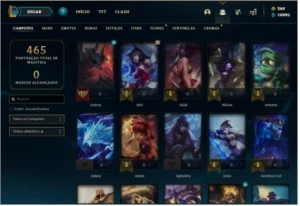 Conta LoL - ex Diamante - Todos Champs - Muitas skins raras - League of Legends