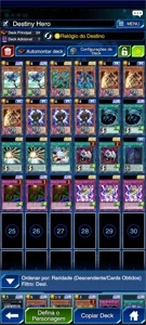CONTA YUGIOH DUEL LINKS 3 BOOK/ 3  MST/ DECK DE HEROIS OUTRO - Outros