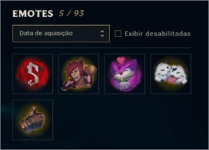 Conta League of Legends (Sem ranqueamento) LOL