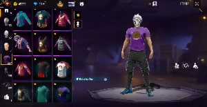 Conta Com 1 E 2 Passe - Free Fire