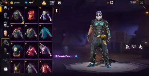 Conta Com 1 E 2 Passe - Free Fire