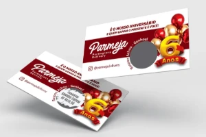 300 Raspadinhas em Papel Fotográfico - Entrega Rápida
