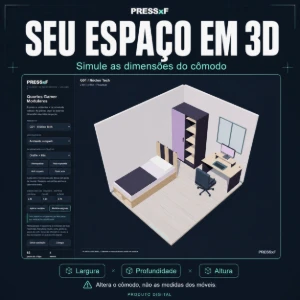 Quarto Gamer: 12 Ideias de Ambientes + Visualizador 3D e PDF - Outros