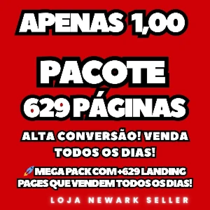 🚀 MEGA PACK COM +629 LANDING PAGES QUE VENDEM TODOS OS DIAS