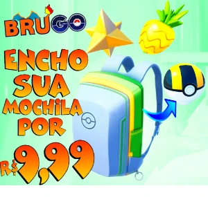 Encho Sua Mochila Por 9,99 - Pokemon GO