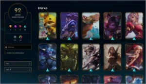 CONTA PLATINA - League of Legends LOL