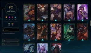 CONTA PLATINA - League of Legends LOL