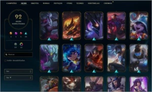 CONTA PLATINA - League of Legends LOL