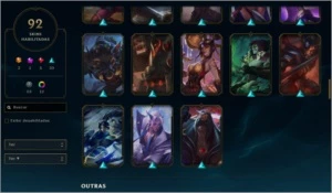 CONTA PLATINA - League of Legends LOL