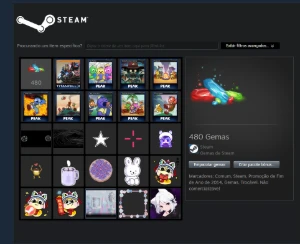 Conta Steam com alguns jogos