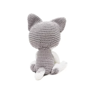 Husky Siberiano em amigurumi - Artesanato e Personalizados