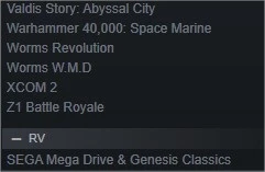 Conta Steam 98 jogos, 322 DLC