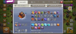 CV 10 Full de tudo vários itens - Clash of Clans
