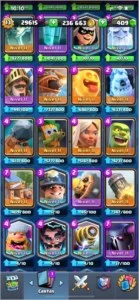 CONTA NÍVEL 13 CLASH ROYALE + 236K DE OURO BARATA