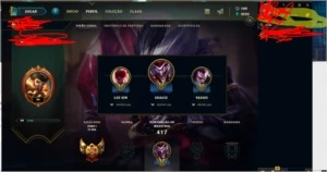 Conta LoL Gold 1 - League of Legends