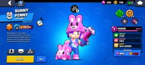 Conta Brawl Stars com o Wattson Paladino vermelho